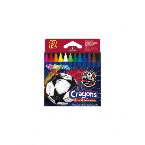 Pastelky Football, 12 farieb 