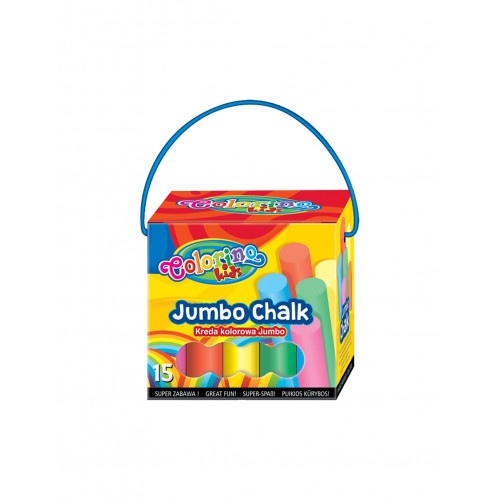 Farebná krieda JUMBO 15 ks 