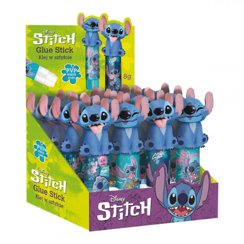 Lepiaca tyčinka Stitch, guľatá, 8 g, biela