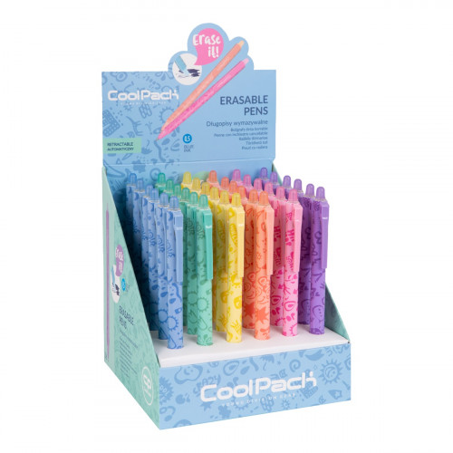 Gumovateľné pero CoolPack Pastel
